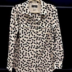 Karl Lagerfeld Paris Sunglasses Blouse Size Medium